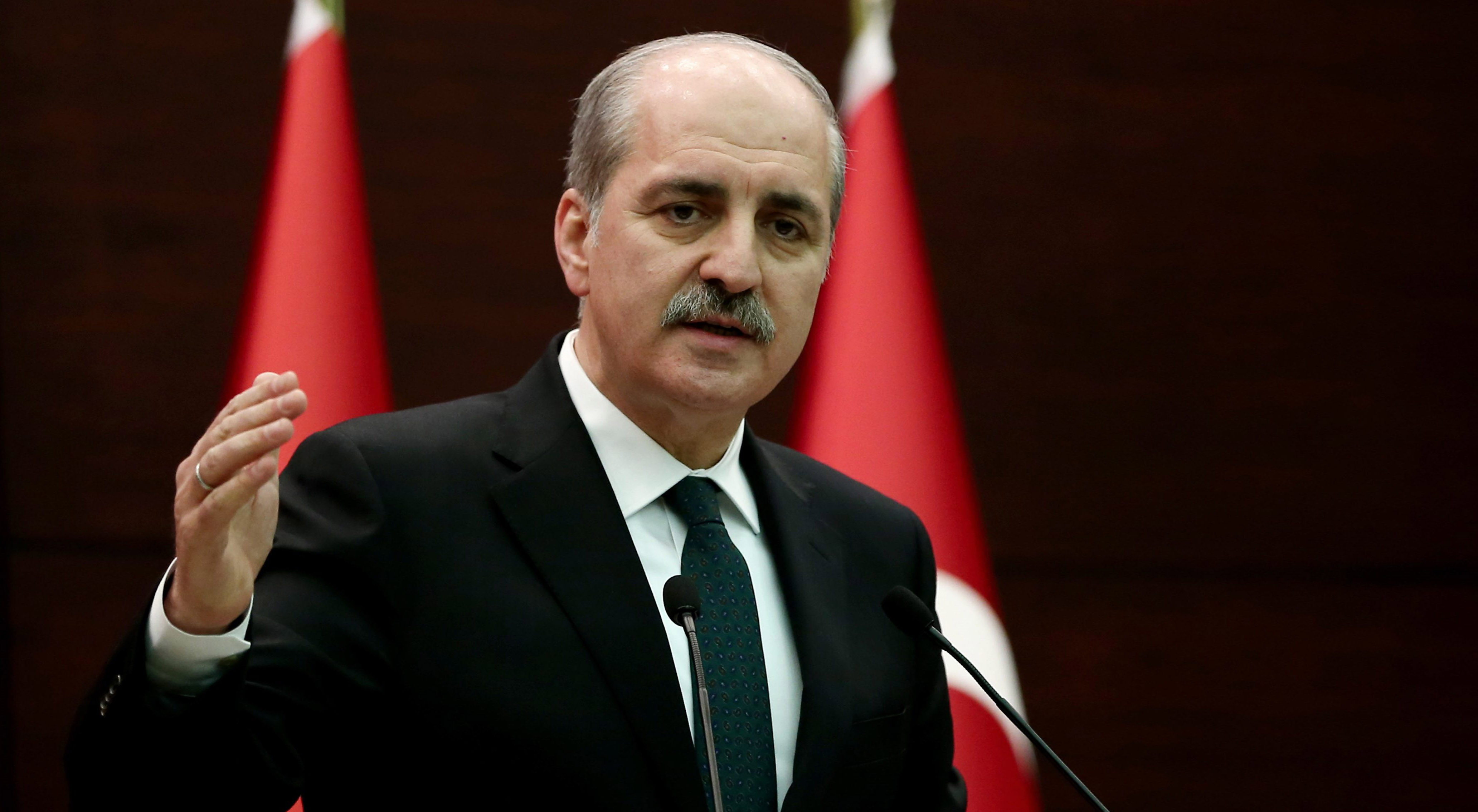 Kurtulmuş: Ewropa erkên xwe bicîh neanîne 